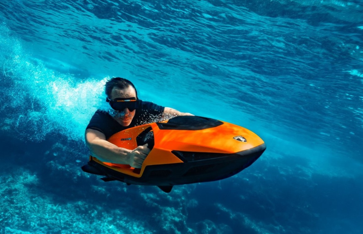 Подводный буксировщик SEABOB: новое измерение